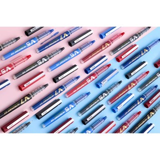 Bút mực nước Pilot Hi-Techpoint V5 Cartridge System mực Xanh, đỏ, đen BXC-V5-L-BGD -– Thay Ống Mực, Viết Êm, Nét 0.5mm