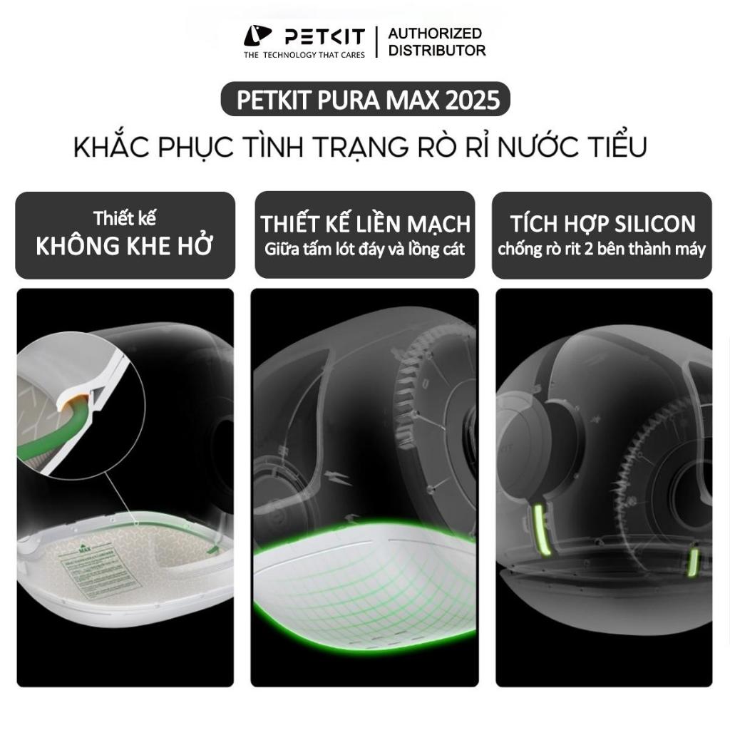 Ảnh Máy Dọn Vệ Sinh Tự Động, Nhà Dọn Vệ Sinh Cho Chó Mèo Petkit Pura Max 2025 4