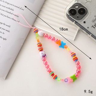 IK Dây Đeo Điện Thoại Di Động Charm Hạt Nhiều Mẫu Dễ Thương M15