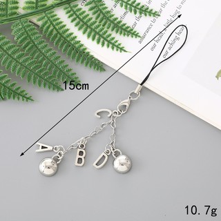 IK Dây Đeo Điện Thoại Di Động Charm Hạt Nhiều Mẫu Dễ Thương M15