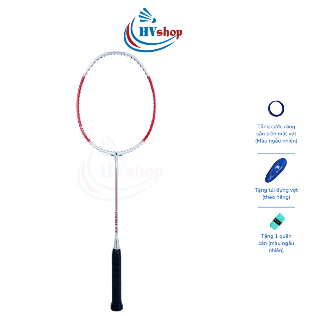 Vợt cầu lông - Vợt Proace Stroke 316 chính hãng, tặng cước căng sẵn, bao đơn và quấn cán - HVShop