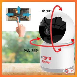 Camera Wifi Xoay 360 FB Tuya302 3MP 2K - Hàng BH