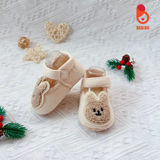 Giày tập đi hình gấu thỏ hàn quốc, chống trơn trượt cho bé
