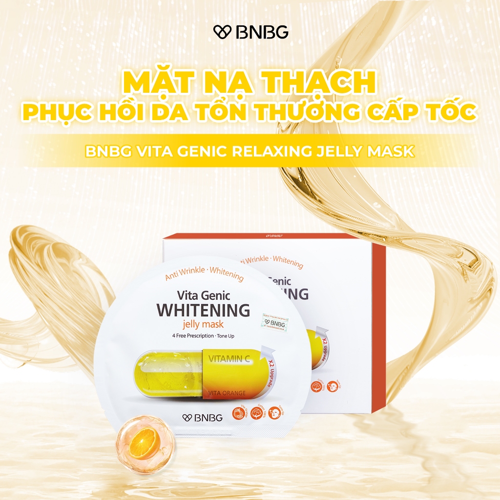 Ảnh (KOL) Combo 10 Mặt Nạ BNBG Mix Hỗ Trợ Phục Hồi Da BNBG Vita Genic Jelly Mask 30mlx10 3