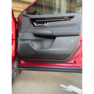 Bộ Dán Chống Xước Tapli Cửa Xe Honda CRV - Viền Vân Da Carbon Cao Cấp
