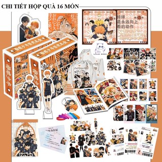 y hình Hộp quà tặng Haikyuu Vua bóng chuyền đặc biệt nhiều món 2025