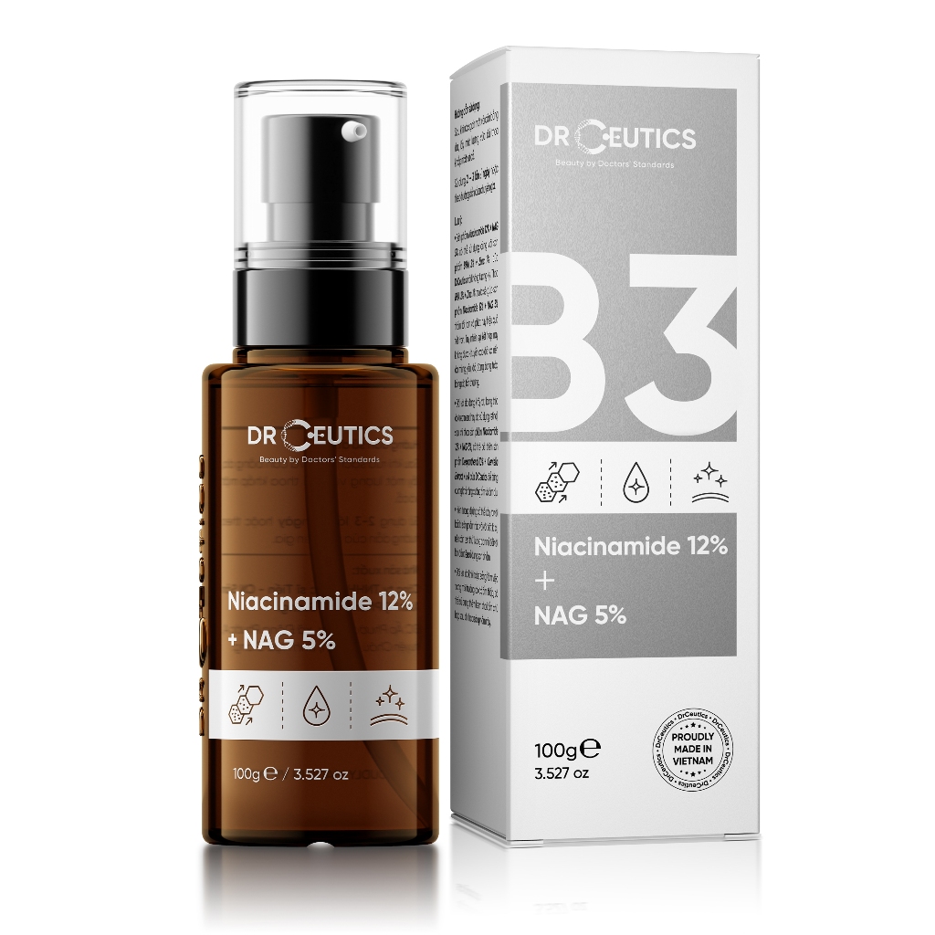 Ảnh DRCEUTICS Serum Niacinamide 12% – Dưỡng Da Sáng Khỏe, Kiểm Soát Dầu Thừa 2