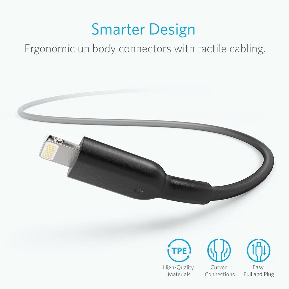 Ảnh Cáp sạc ANKER Powerline II Lightning - Dài 0.9m - A8432 4