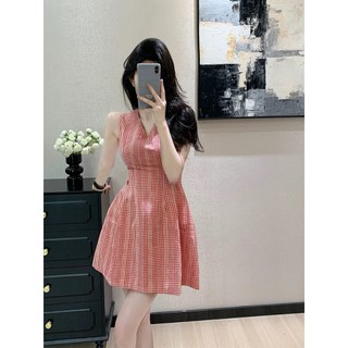 Đầm xòe KYE caro trẻ trung Kimmy dress