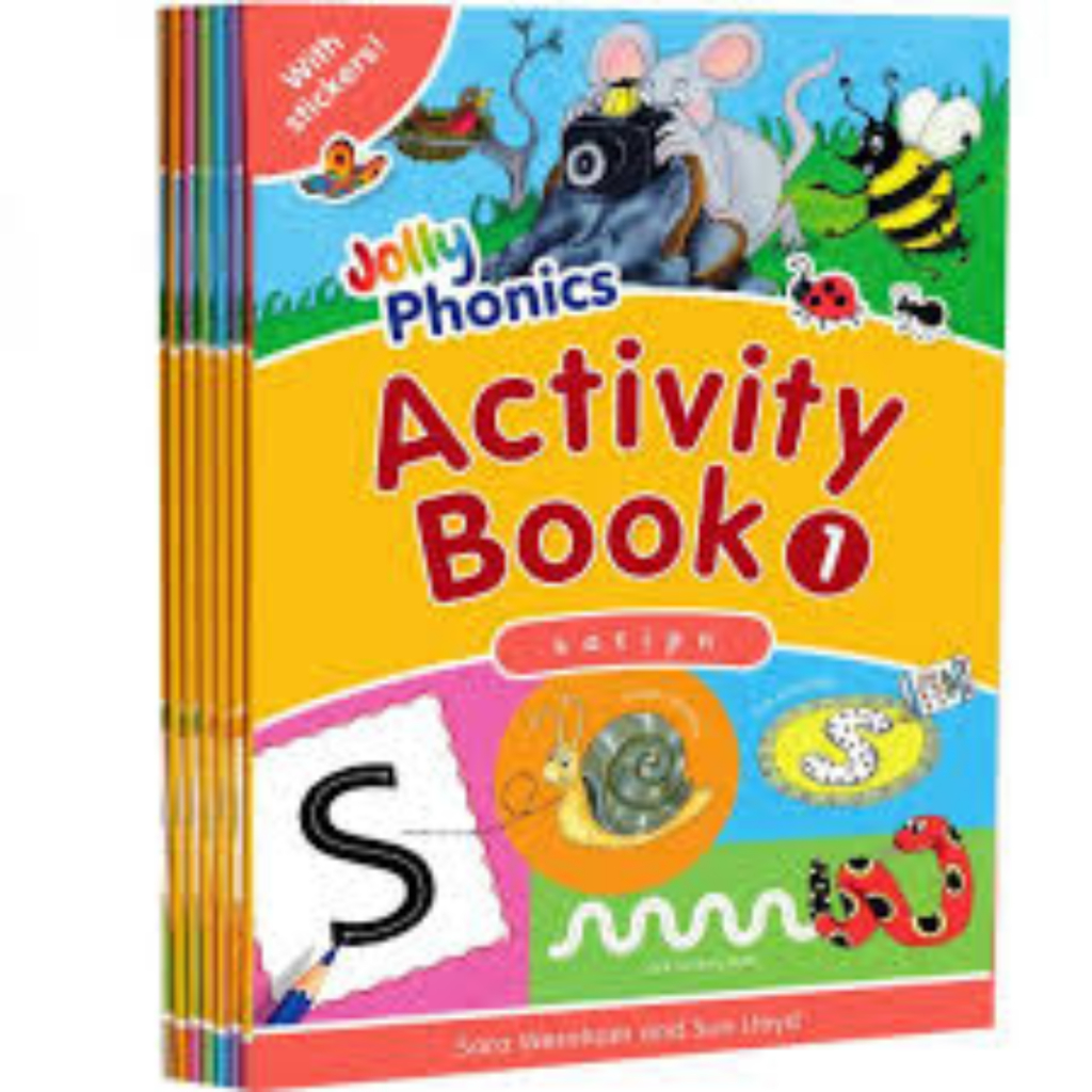 Sách Jolly Phonics Activity Books, set 1-7 JL608 ISBN 978 1 844141