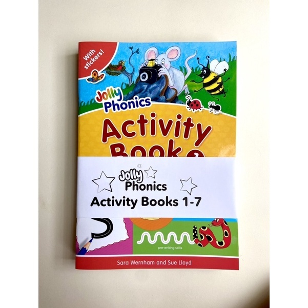 Sách Jolly Phonics Activity Books, set 1-7 JL608 ISBN 978 1 844141