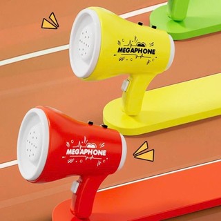 Loa Đồ Chơi Megaphone Mini Cho Bé | Cầm Tay Đổi Giọng Phát Âm Thanh Vui Nhộn Quà Tặng Có Móc Khóa