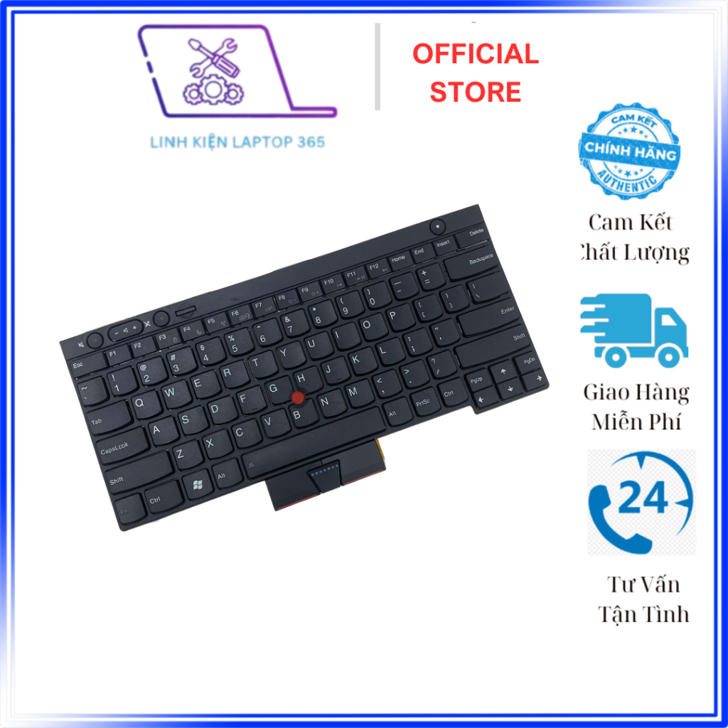 Touche De Clavier De Rechange Pour Lenovo ThinkPad X230T, L430, T430s, Etc. - Réf. LI711 - Occasion