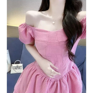 Đầm thiết kế KYE váy hồng tiểu thư Gina dress