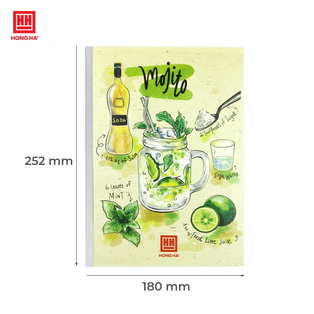Ảnh Vở kẻ ngang Cocktail 80 trang Hồng Hà - 1427 1