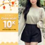 Quần Short Đùi Nữ Cạp Cao, Chất Kaki Co Giãn, Đứng Form Tôn Dáng Videoby Dana.