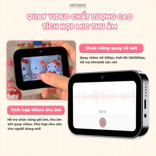 [Tặng thẻ nhớ] Máy Chụp Quay MiniPod Touch Camera - Giải trí nghe nhạc chơi game xem phim, thiết kế nhỏ gọn by MèoBer