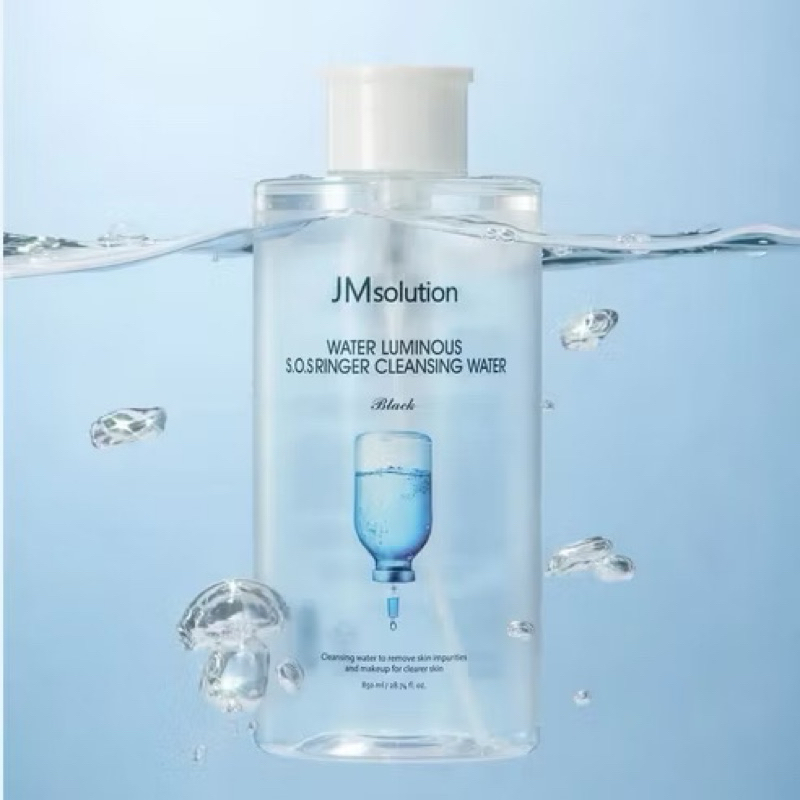 Nước Tẩy Trang JMsolution H9 Hyaluronic Ampoule & Water Luminous SOS Ringer Cleansing ( 500ml 850ml)