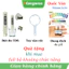 Bút đo TDS + 1 lọ dung dịch test pH + 1 tay vặn cốc 10inch ( combo lõi đúc k tặng )