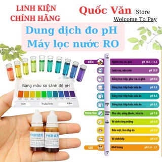 [ Quà tặng ] Bút đo TDS + 1 lọ  dung dịch test pH + 1 tay vặn cốc 10inch ( combo lõi đúc k tặng )