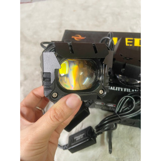 Đèn bi mắt vuông trợ sáng XT20, đèn trợ sáng auto vôn