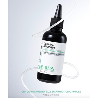 Set nước hoa hồng tẩy da chết CNP IP-BHA Tea Tree Active