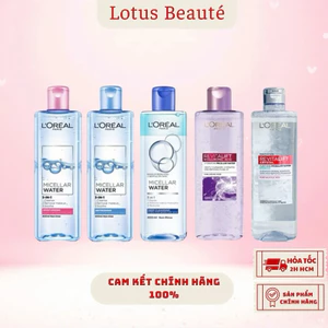 Nước Tẩy Trang Dưỡng Ẩm Sạch Sâu Cho Mọi Loại Da L'Oreal Paris 3-in-1 Micellar Water ( 400ml )