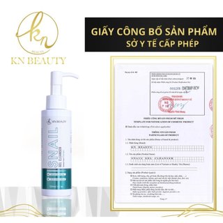 KN Beauty Gel Rửa Mặt – Snail Gel Cleanser 120ml