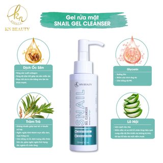 KN Beauty Gel Rửa Mặt – Snail Gel Cleanser 120ml