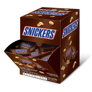 Kẹo Socola Nhân Đậu Phộng Snickers Peanut Fun Size, 800g( 40 cái)