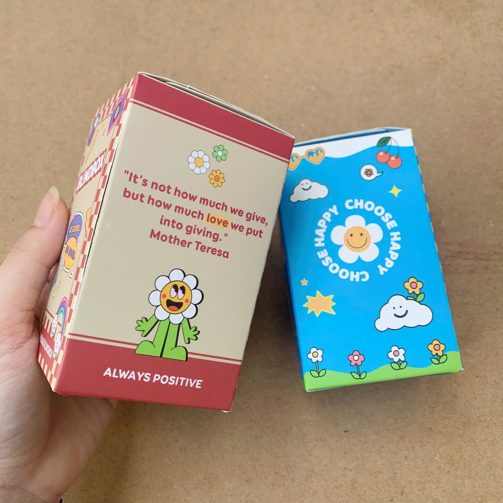 Hộp Mù Blindbox 4 Cấp Boardgame Giấy Hộp Bất Ngờ Giải Trí Tặng Quà MaSoi SG