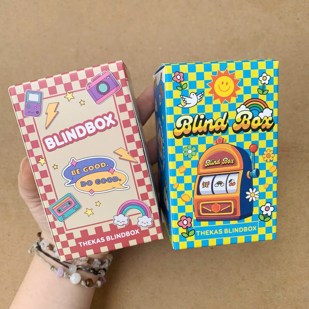 Hộp Mù Blindbox 4 Cấp Boardgame Giấy Hộp Bất Ngờ Giải Trí Tặng Quà MaSoi SG