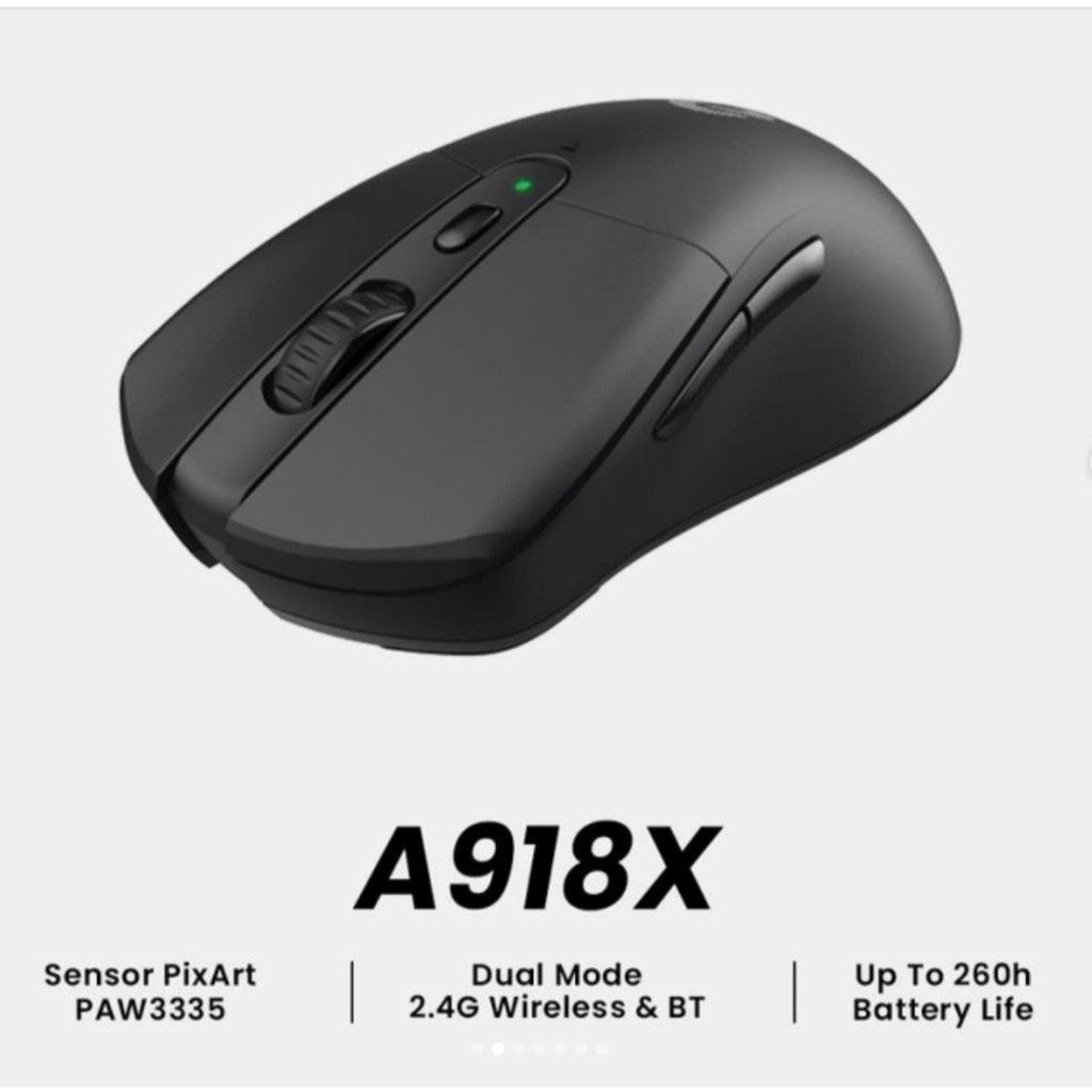 Chuột không dây Gaming Dareu A918X ( Kết nối: wireless 2.4 + Bluetooth) Chính Hãng | BigBuy360 - bigbuy360.vn