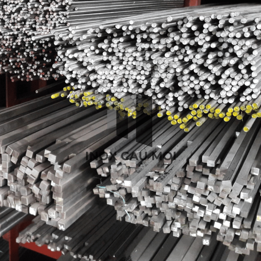 Trục tròn đặc inox 304 phi 12mm, 14mm - chiều dài 0.5m/1m/1.2m/1.5m