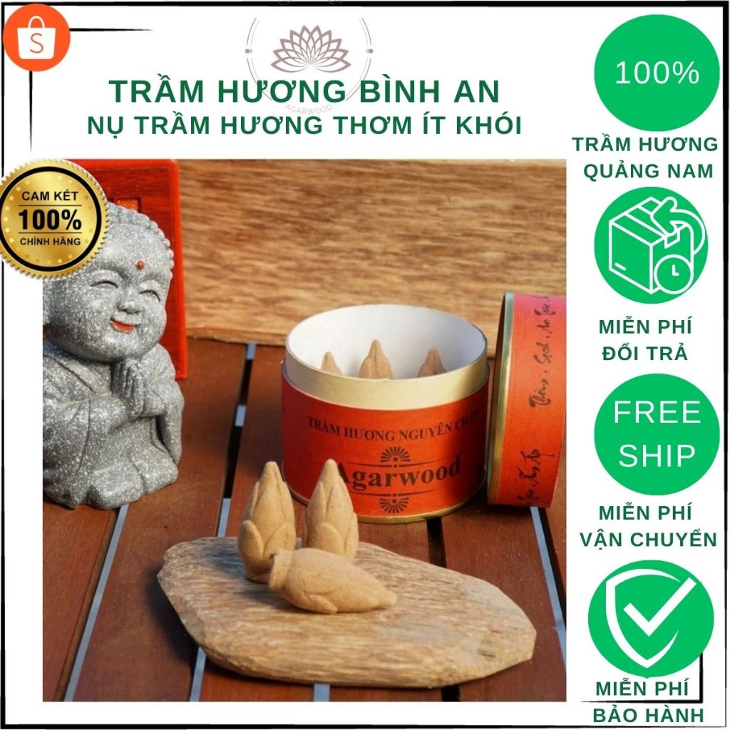 Lẻ 3 Nụ trầm quế cao cấp xông nhà tẩy uế, thơm phòng, Trầm hương-Thác khói-Trầm hương Bình An chữa lành.