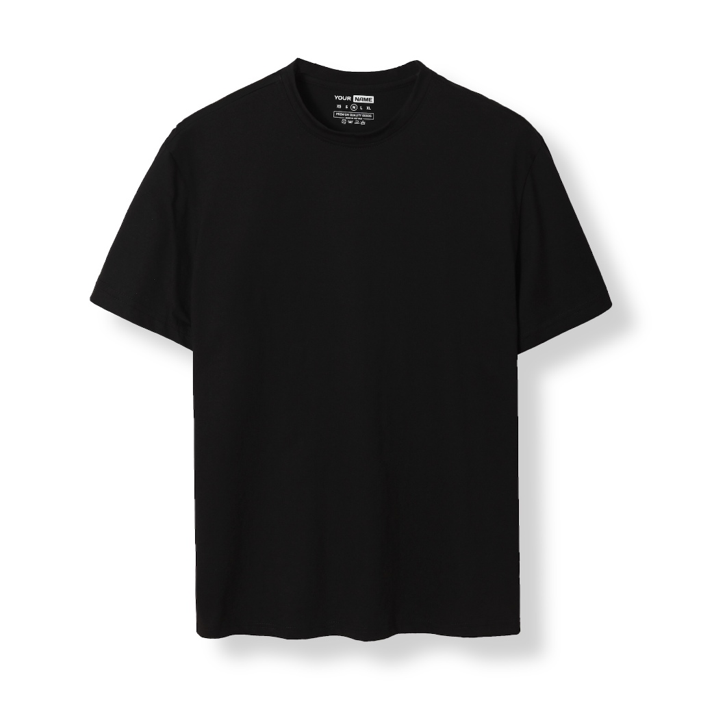 Áo Thun Unisex YOURNAME Form Rộng - Mềm Mịn, Mát, Co Dãn 4 Chiều Thoải Mái, Vải Cotton Cao Cấp