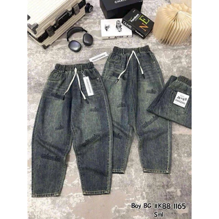 (hàng qc xả) quần baggy jeans dày mềm ảnh thật
