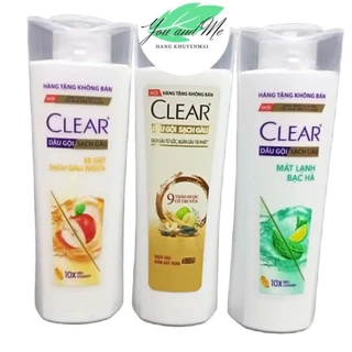 (sét 3 chai 70g) Dầu Gội CLEAR 9 Thảo Dược Cổ Truyền/ Sạch Gàu Ngứa