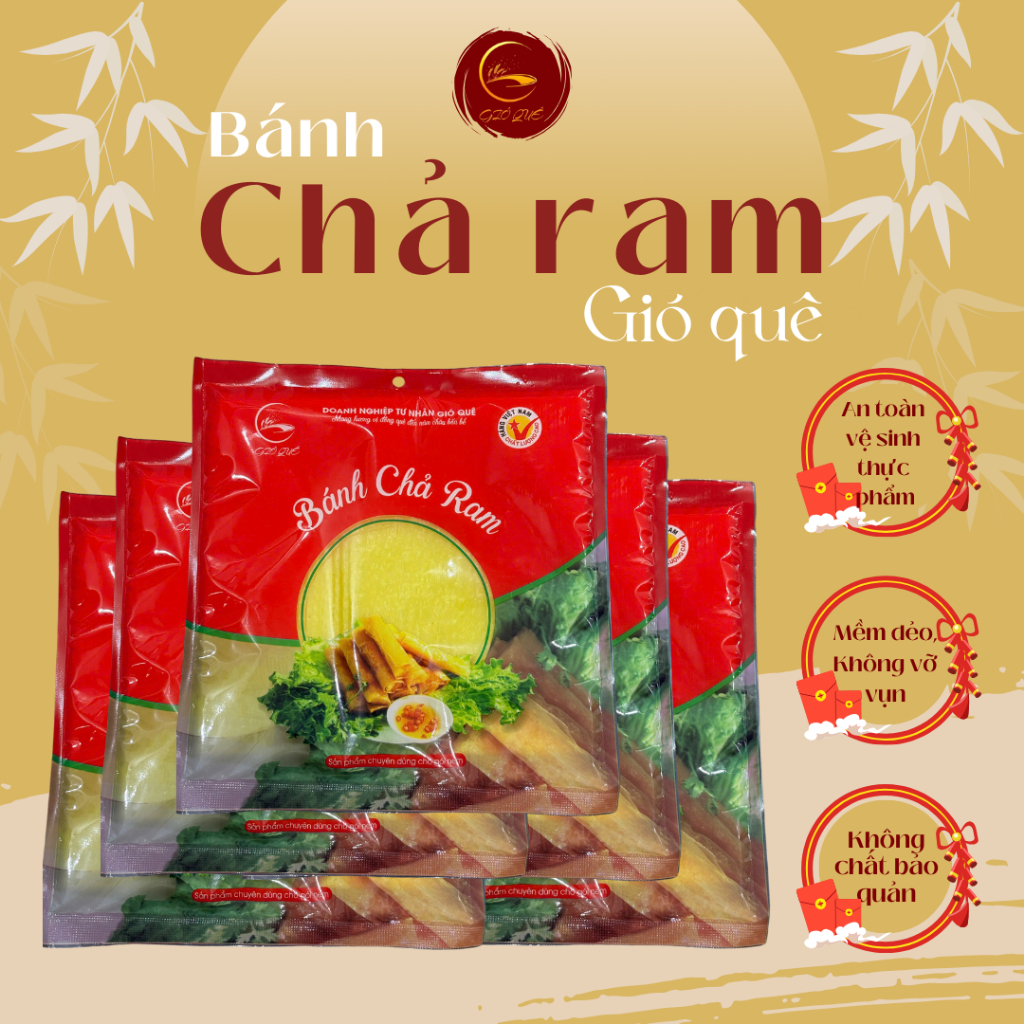 BÁNH CHẢ RAM GIÓ QUÊ - BÁNH CUỐN NEM - DẺO DAI, VÀNG GIÒN, AN TOÀN VỆ ...