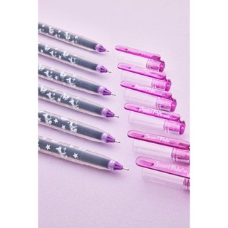 Combo 10 bút gel Smartkids Dino G01 mực tím, mực xanh, mực đen (0.5 mm)