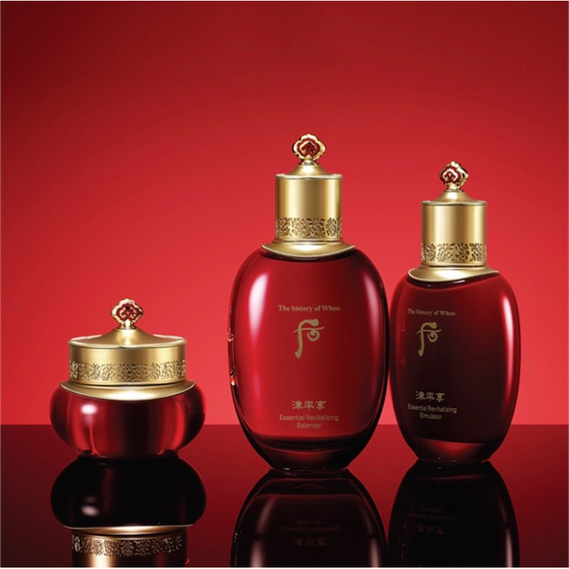 Bộ quà tặng dưỡng da Đông y cao cấp The History of Whoo Jinyulhyang 3 món + Túi quà sang trọng
