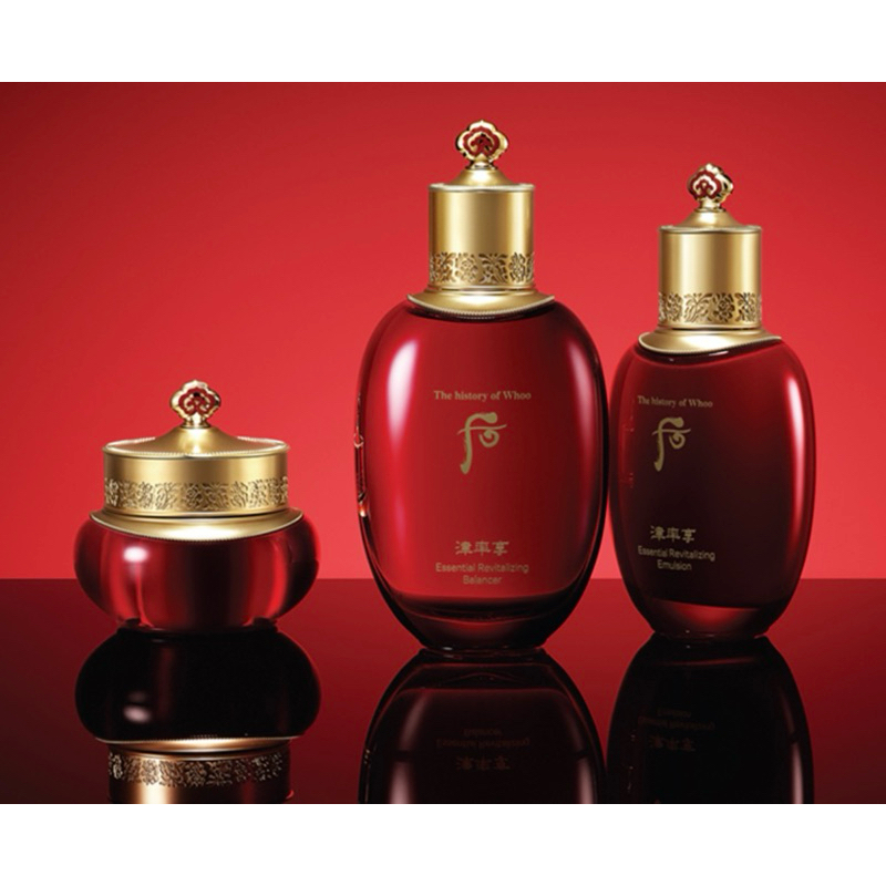 Bộ quà tặng dưỡng da Đông y cao cấp The History of Whoo Jinyulhyang 3 món + Túi quà sang trọng