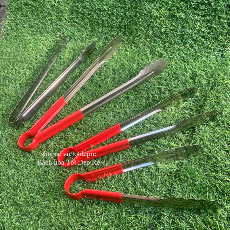 Dụng cụ gắp đá ☄️ gắp thức ăn ☄️Gắp đồ nóng ☄️ Chất liệu inox 305 cán nhựa
