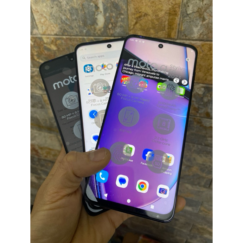 Điện thoại Motorola Moto G Stylus 5G (2023) XT2315 2 Sim 120Hz bản quốc tế - Snapdragon 6 Gen 1 ram 6G 128G | BigBuy360 - bigbuy360.vn