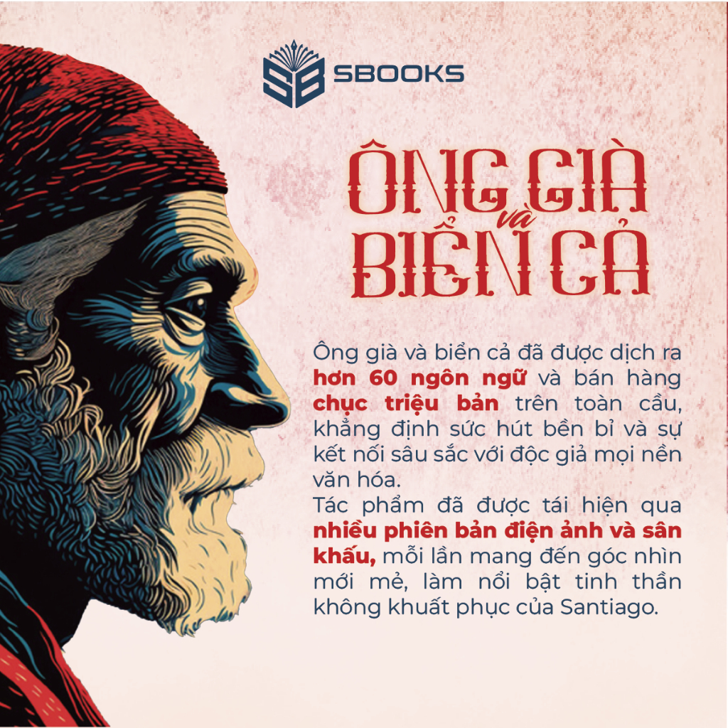 Sách - Ông Già Và Biển Cả - Ernest Hemingway - SBOOKS OFFICIAL