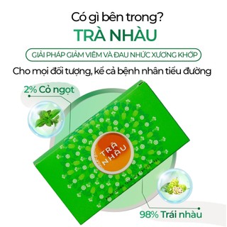 Trà Nhàu Rừng Sunbeleaf - Giúp Giảm Đau Nhức Xương Khớp, Sưng Tấy Và Viêm Nhiễm - Hộp 20 Gói