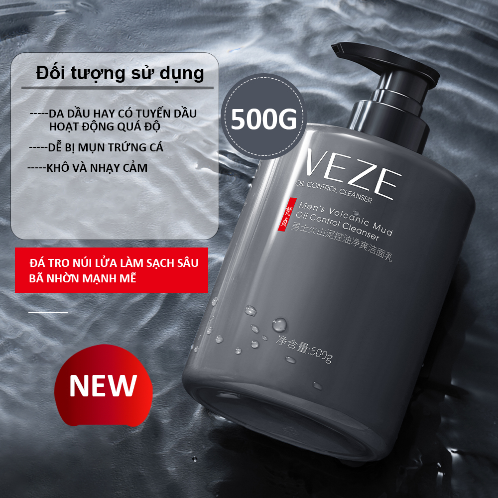 🔥【Mua 1 Tặng 1】Sữa Rửa Mặt Sạch mụn Nam Tràm Trà  Axit Salicylic 500g - Kiểm soát dầu, Giảm Mụn - Làm sạch sâu Dưỡng ẩm