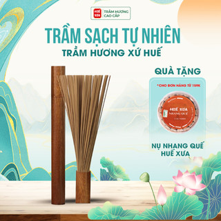 Nhang Trầm Hương Không Tăm - Hương Trầm - Chuẩn Nhang Sạch 100% Không Hóa Chất - Nhang Thơm