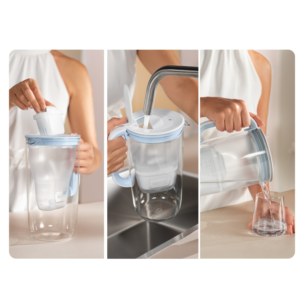 Ảnh Bình lọc nước BRITA  thủy tinh Glass Jug One (có sẵn 1 lõi Maxtra Pro) 3
