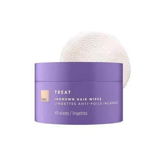 tẩy tế bào chết AHA & BHA làm giảm vết sưng do dao cạo,lông mọc ngược EWC 45 miếng European Wax Center